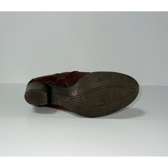 Beartraps Brown Side Zip Boots - Women's Size 8 M Booties Rikita - Picture 16 of 16